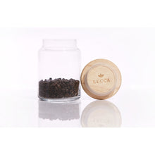 Load image into Gallery viewer, Art Deco Wood Lid Jar