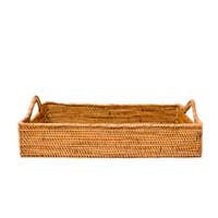 Load image into Gallery viewer, Medium Rattan Tray