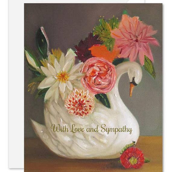Sympathy Card - With Love