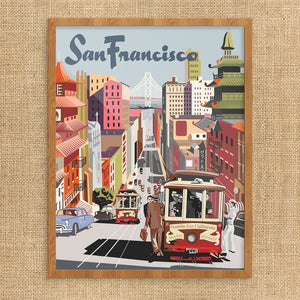 San Francisco 11x14 Print