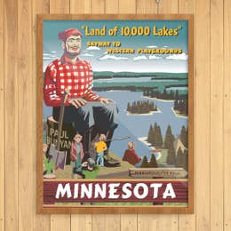 Minnesota 11x14 Print