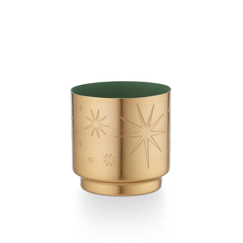 Tiny Tinsel Candle - Evergreen