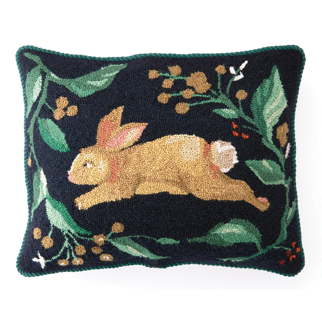 Rabbit Run Hook Pillow