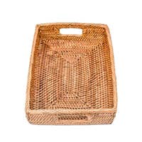 Load image into Gallery viewer, Small Rattan Tray

