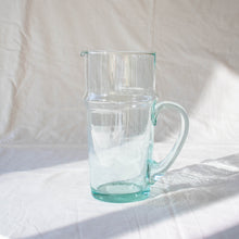 Load image into Gallery viewer, Small Moroccan Glass Pitcher
