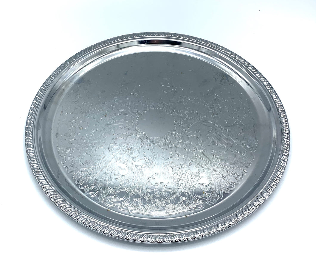 Silver tray (vintage)
