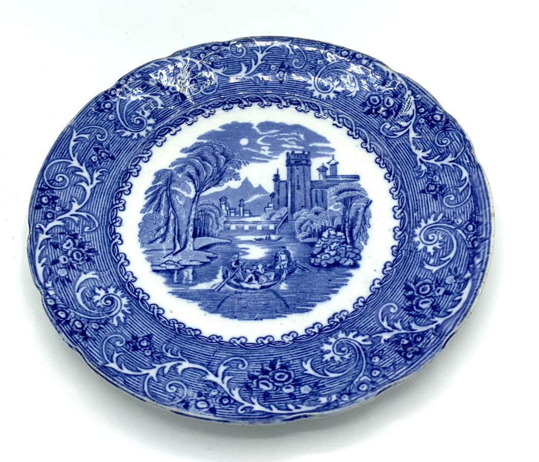 Blue & White Plate (Vintage)