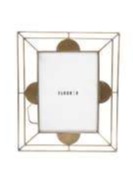 Load image into Gallery viewer, Art Deco Brass Frame (5x7&quot;)
