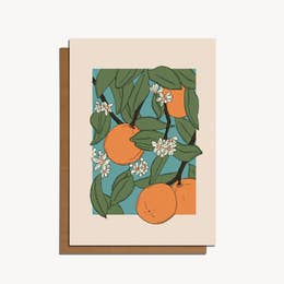 Blank Card - Oranges