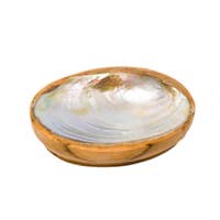 Load image into Gallery viewer, Teak Shell Dish
